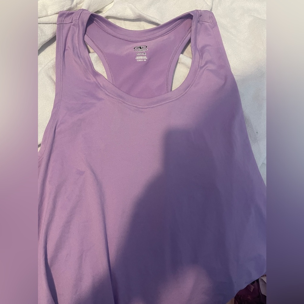 Light Purple Tank Top - athletic